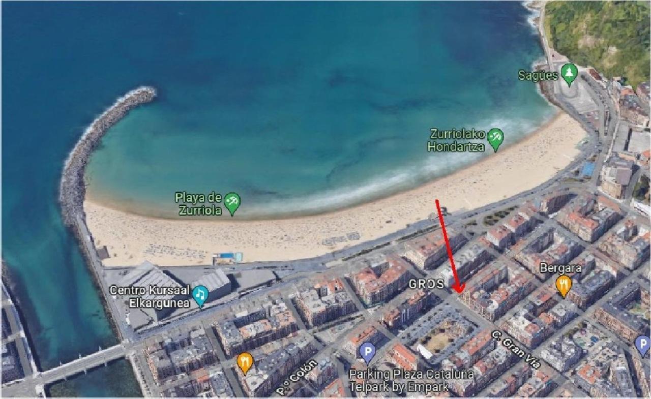 Chic Gran Via, Nuevo Apartamento De Diseno En Gros By Chicdonosti Сан-Себастьян Экстерьер фото